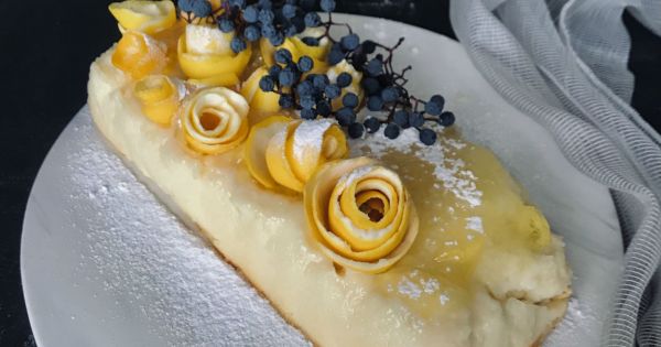 Beyaz Çikolatalı Terrine