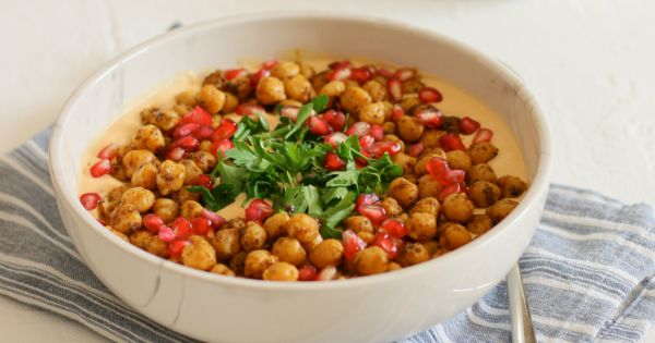 Çıtır Nohutlu Bal Kabaklı Dip Sos