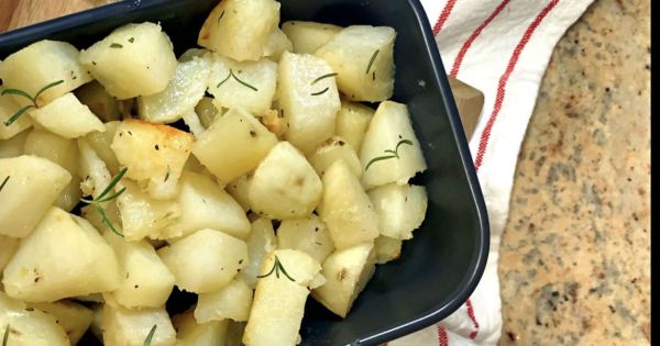 Fırında Biberiyeli Patates