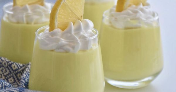 Limonlu Muhallebi