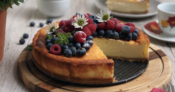 Orman Meyveli Cheesecake