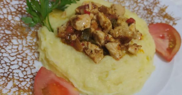 Patates Püreli Tavuk Sote