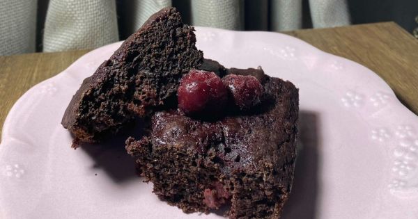 Vişneli Fit Brownie