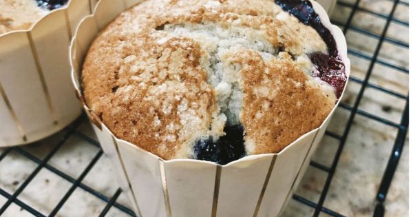 Yaban Mersinli Muffin