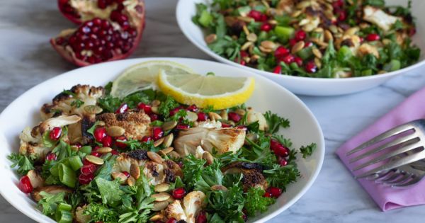 Karamelize Karnabahar Salatası