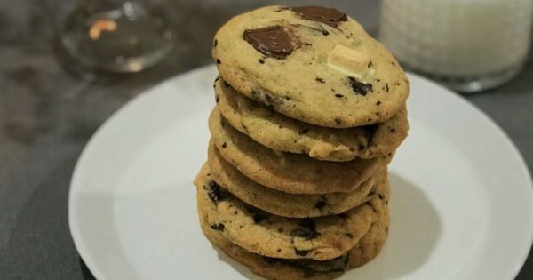 Akışkan Çikolatalı Cookie
