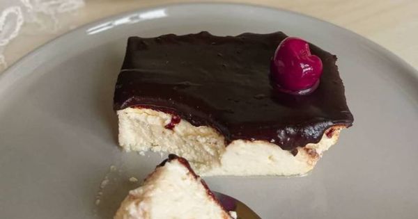 Fit San Sebastian Cheesecake