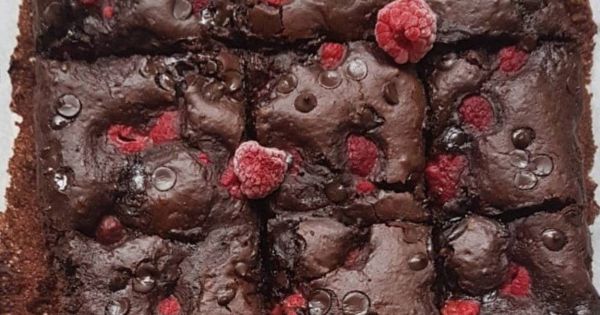Frambuazlı Fit Brownie