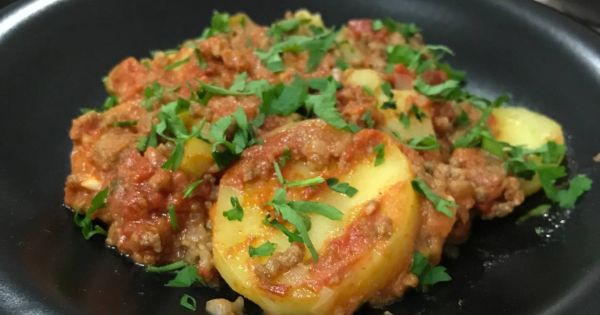 Kıymalı Patates Oturtma