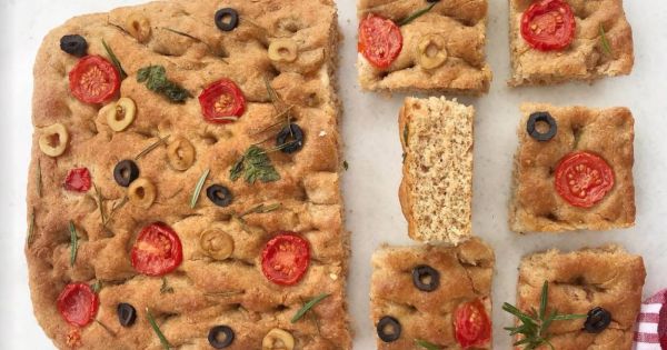 Sağlıklı Focaccia Ekmeği