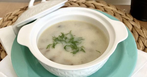 Sütlü Mantar Çorbası