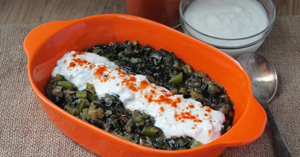 Yoğurtlu Pazı Kavurması