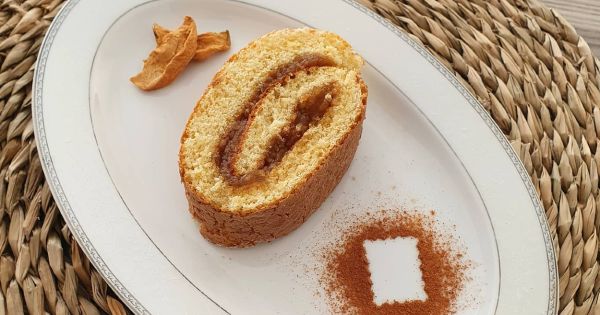 Elmalı Tarçınlı Rulo Pasta
