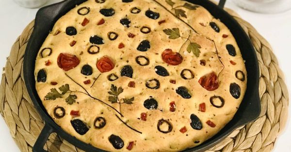 İtalyan Ekmeği (Focaccia)
