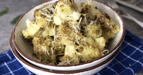 Pesto Soslu Karnabahar