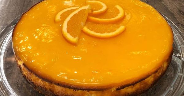 Portakallı Cheescake
