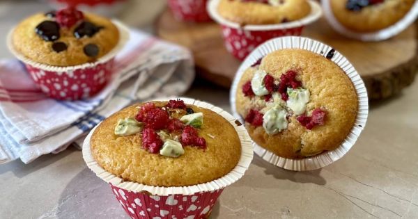 Badem Unlu Muffin