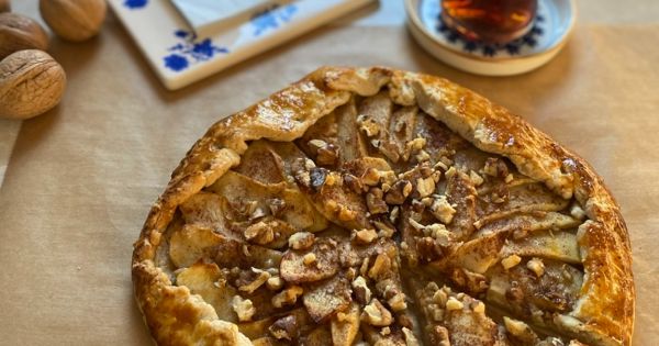 Tahinli Elmalı Galette