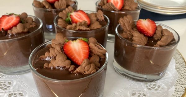 Ev Yapımı Çikolatalı Puding