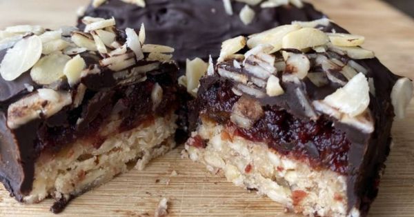 Cranberry Dolgulu Glutensiz Fit Bar