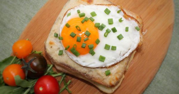 Croque Madame Tost