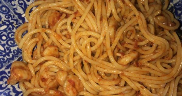 Karidesli Makarna