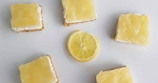 Limonlu Cheesecake Dilimleri