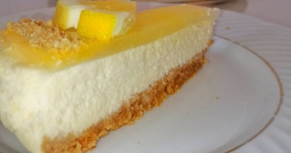 Limonlu Taze Cheesecake