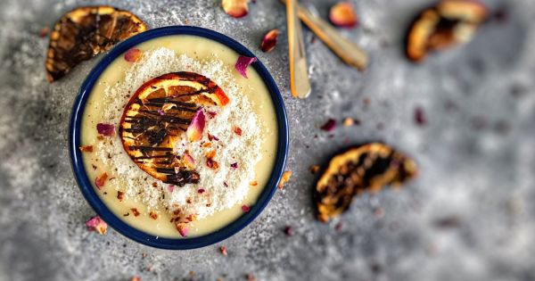 Portakallı Fit Muhallebi