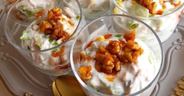 Tavuklu Göbek Salata