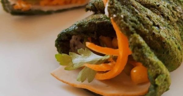 Ispanaklı Wrap