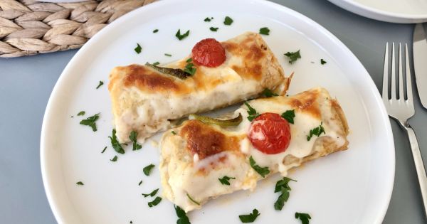 Kıymalı Krep Sarma
