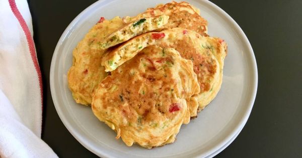 Kabaklı Yulaf ve Mısır Unlu Pancake