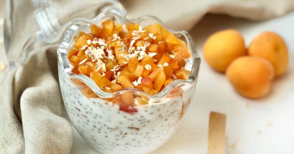 Kayısılı Chia Puding