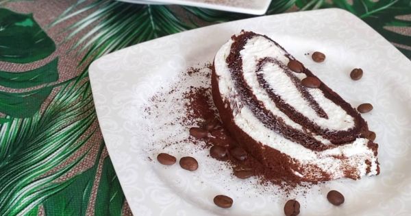Tiramisu Rulo Pasta