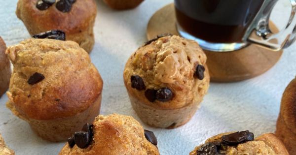Fıstık Ezmesi Dolgulu Fit Muffin