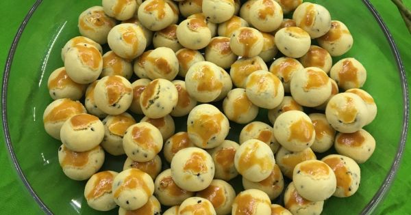 Mini Çörek Otlu Kurabiye