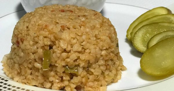 Sebzeli Bulgur Pilavı