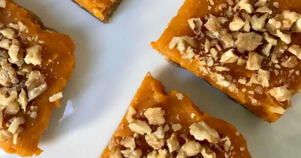 Bal Kabaklı Vegan Tart