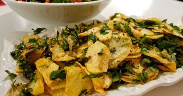 Sarımsaklı Patates