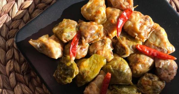 Yeşil Mercimekli Lahana Sarması Tarifi, Nasıl Yapılır? - Yemek.com