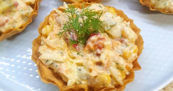 Yufka Çanağında Kereviz Salatası