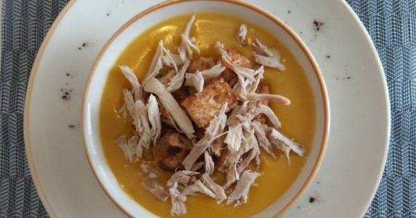 Kremalı Bal Kabağı Çorbası