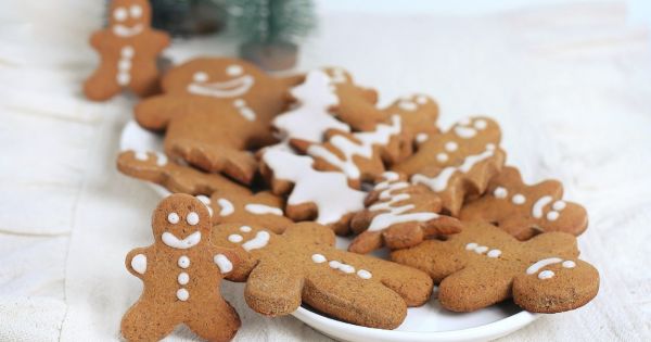Glutensiz Rafine Şekersiz Gingerbread Cookie