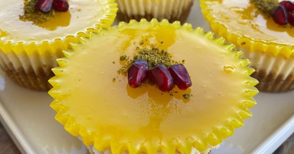 Limonlu Mini Cheesecake