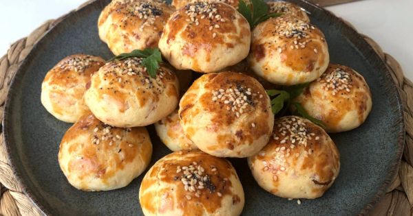Peynirli Patatesli Kıyır Poğaça