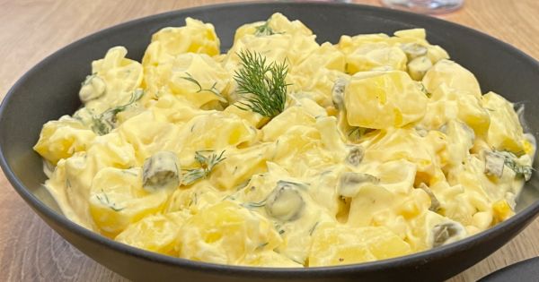 Hardallı Patates Salatası