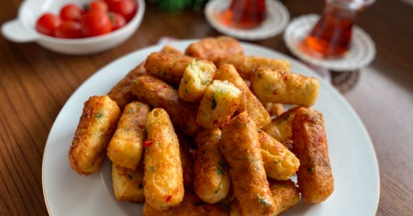 Peynirli Çubuk Pişi