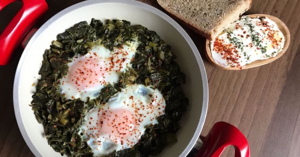 Yumurtalı Pazı Kavurması