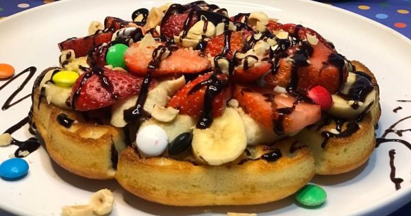 Fırında Pratik Waffle